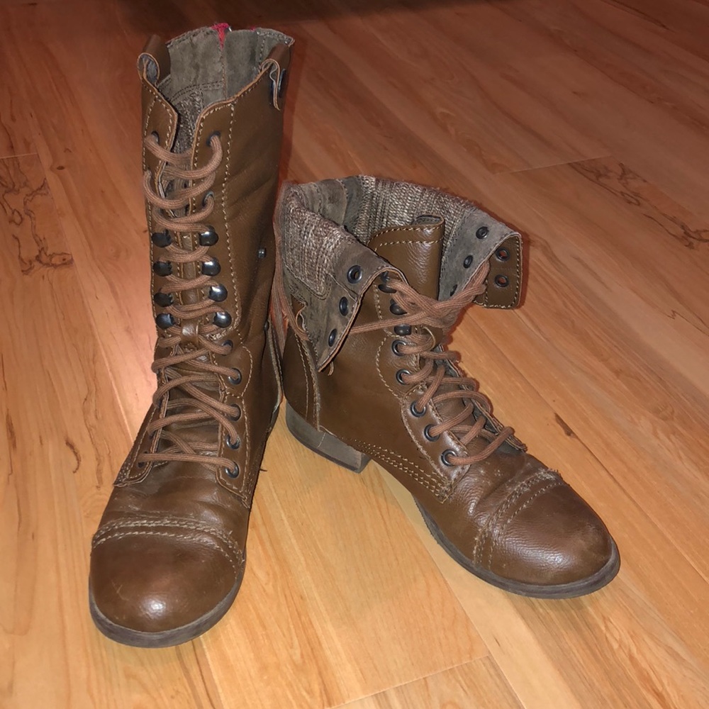 Bankers Leather Boots